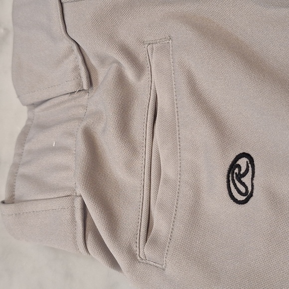 Rawlings Other - Rawlings Gray Baseball Adult Sz Small Elastic Ankle Full Length Belt Loops‎